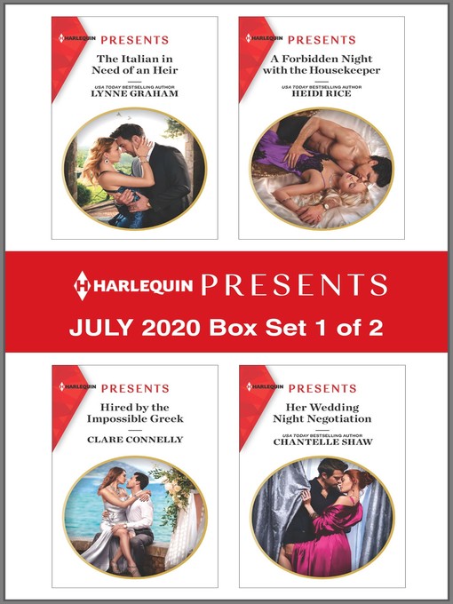 Title details for Harlequin Presents--July 2020--Box Set 1 of 2 by Lynne Graham - Available